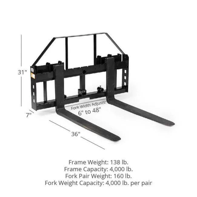 Tractor Pallet Forks