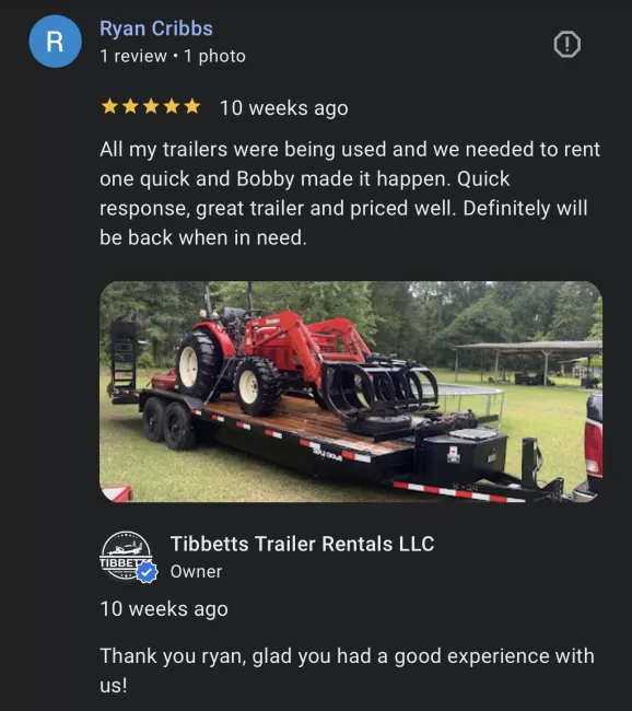 Tibbetts Trailer Rentals — rental photo 3