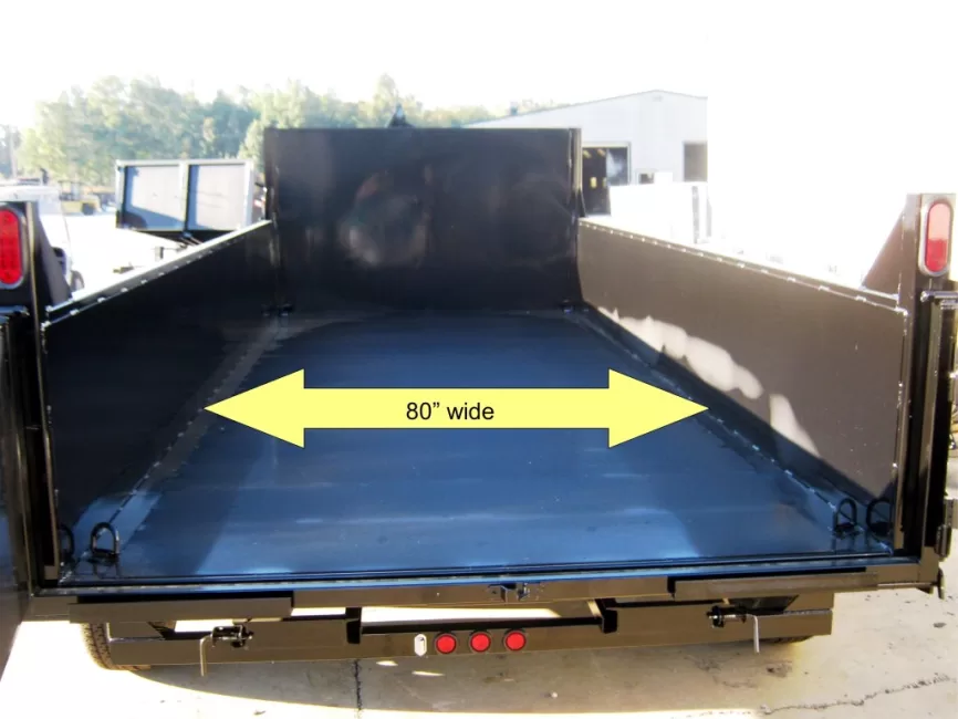 #16 14' Dump Trailer (Dump) rental photo 3