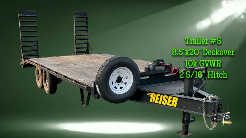 #5 Reiser 20' 10K Deckover 