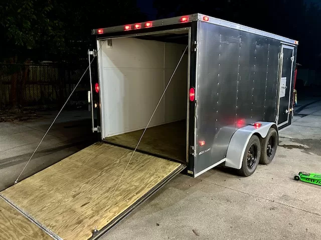 American Hauler- Black 7x14 (Enclosed) rental from DDT Rentals