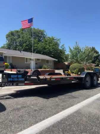 Eagle Trailer Manufacturer 7x18 (Car Trailer)