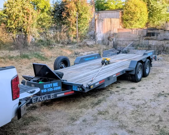 Eagle Trailer Manufacturer 7x20 (Car Trailer)