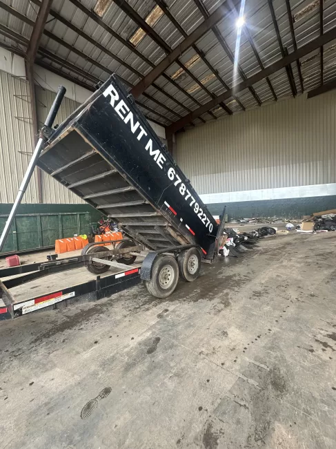 14ft DUMP TRAILER (Dump) rental photo 2