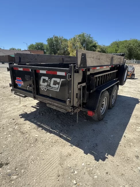 Interstate 12x6 Foot Dump trailer (Dump) rental photo 2