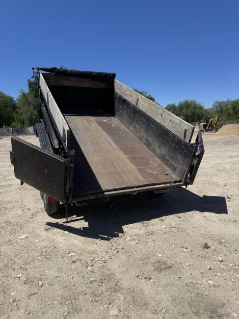 Interstate 12x6 Foot Dump trailer (Dump) rental photo 3
