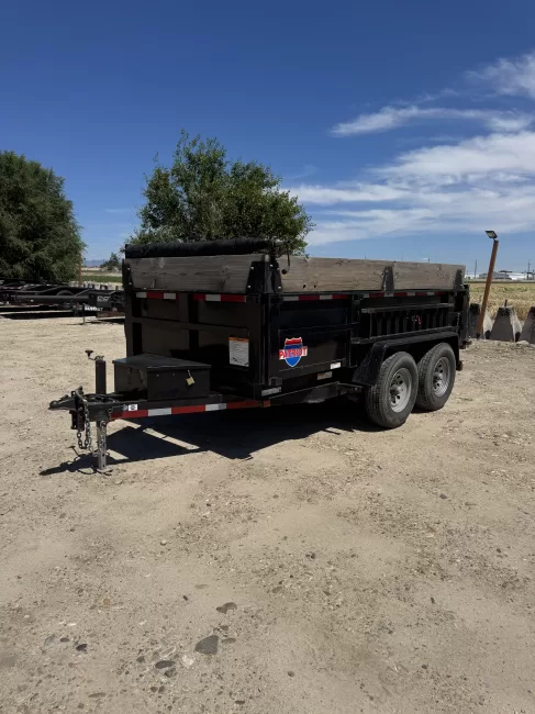 Interstate 12x6 Foot Dump trailer (Dump) rental photo 4