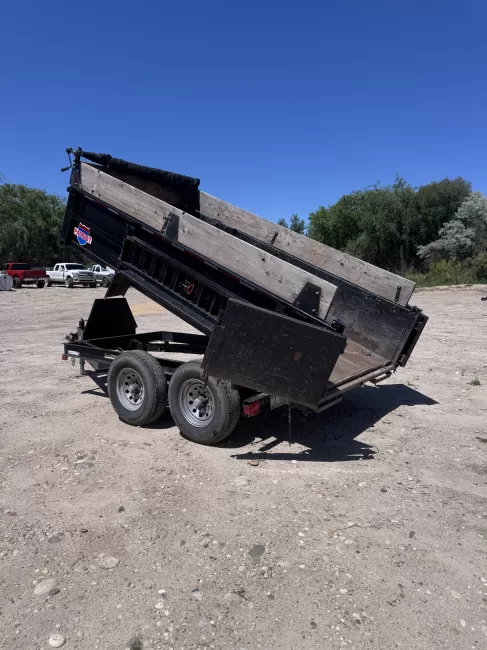 Interstate 12x6 Foot Dump trailer (Dump) rental photo 5