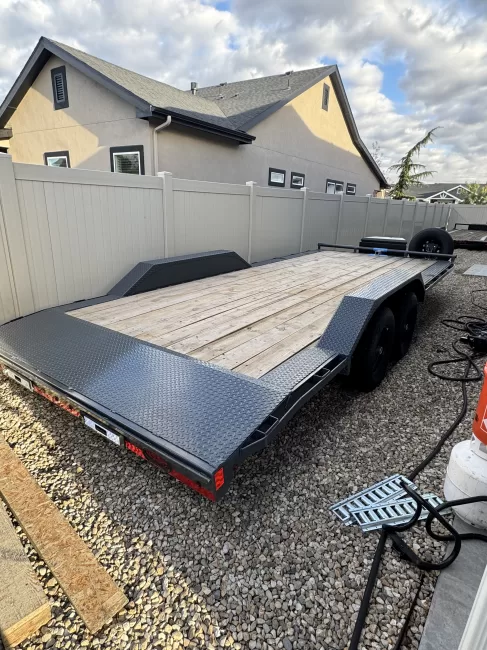 Lamar 20 Foot Dof Car Hauler (Car) rental from C and C Trailer Rentals 