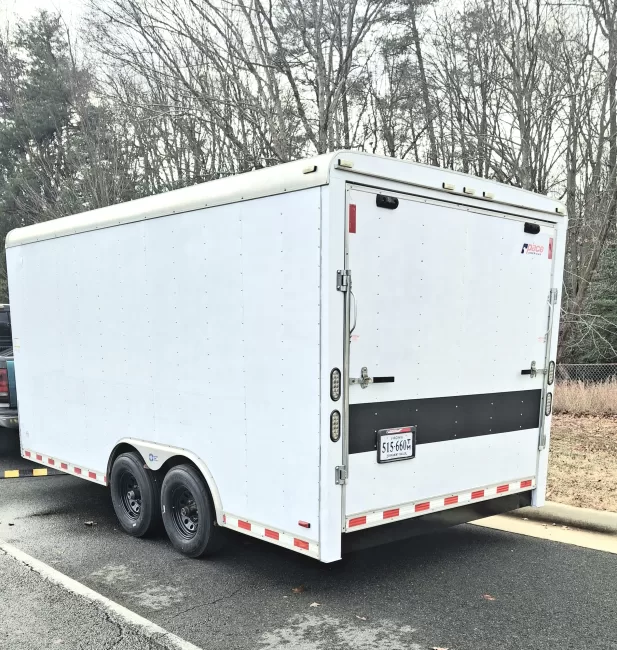 Pace 16 enclosed (Enclosed) rental from Trailer Rental LLC 