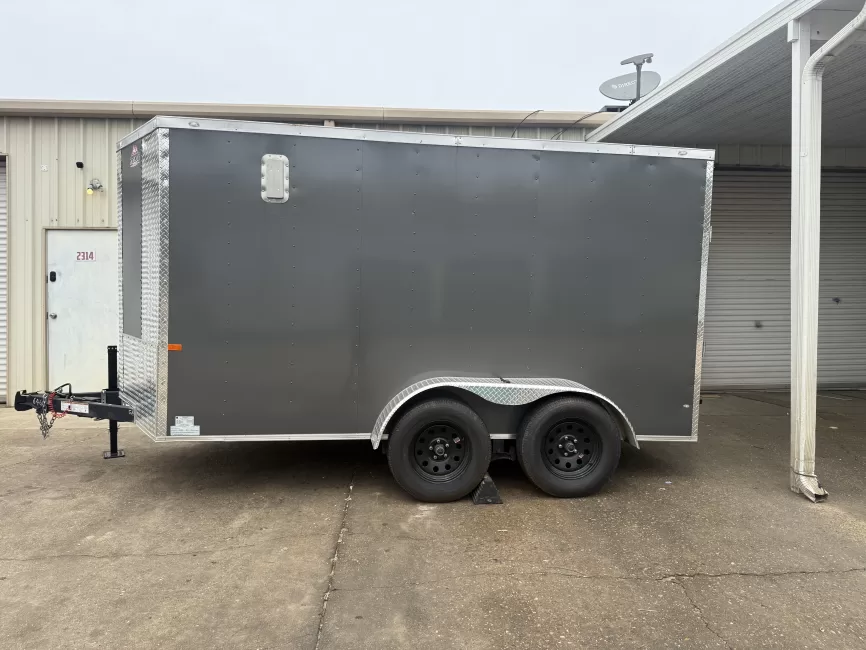 Rock solid 6 x 12 enclosed rental from L2 Trailer Rentals