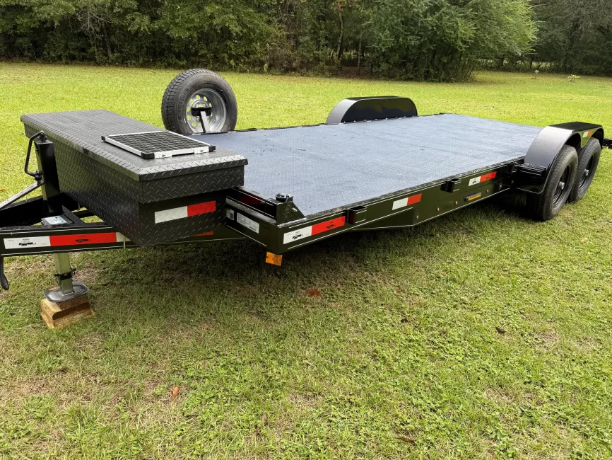 7x20 TA1CHS w/12K Winch Steel Deck 10K (Car) rental photo 2