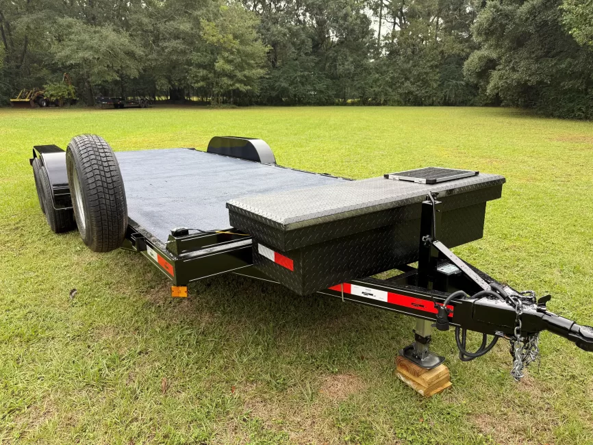 7x20 TA1CHS w/12K Winch Steel Deck 10K (Car) rental photo 5