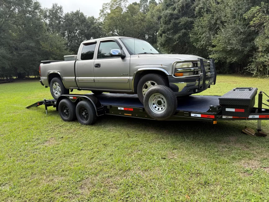 7x20 TA1CHS w/12K Winch Steel Deck 10K (Car) rental photo 3