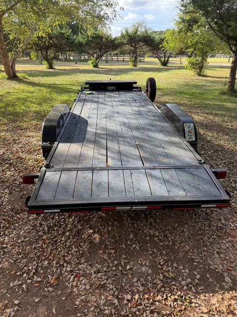 7x20 TA1CHW w/12K Winch Wooden Deck 10K (Car) rental photo 5