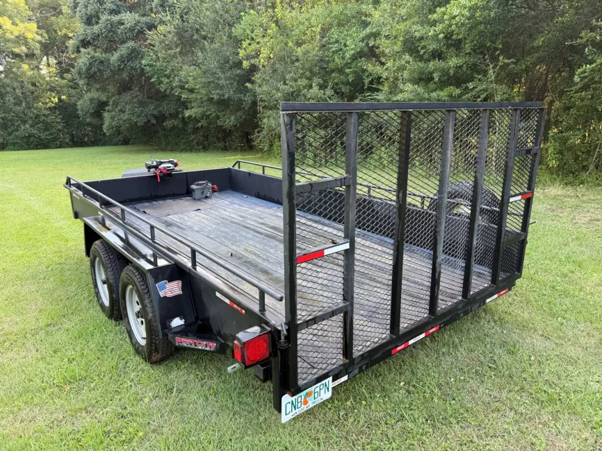 7x14 TA1U 7K Utility Trailer (Utility) rental photo 2