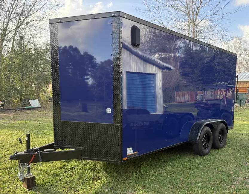 7X16 TA2E 7K Enclosed Trailer (Enclosed) rental photo 7