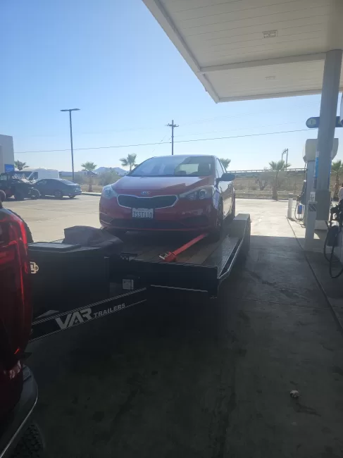VAR 10k wide car hauler (Car) rental photo 3