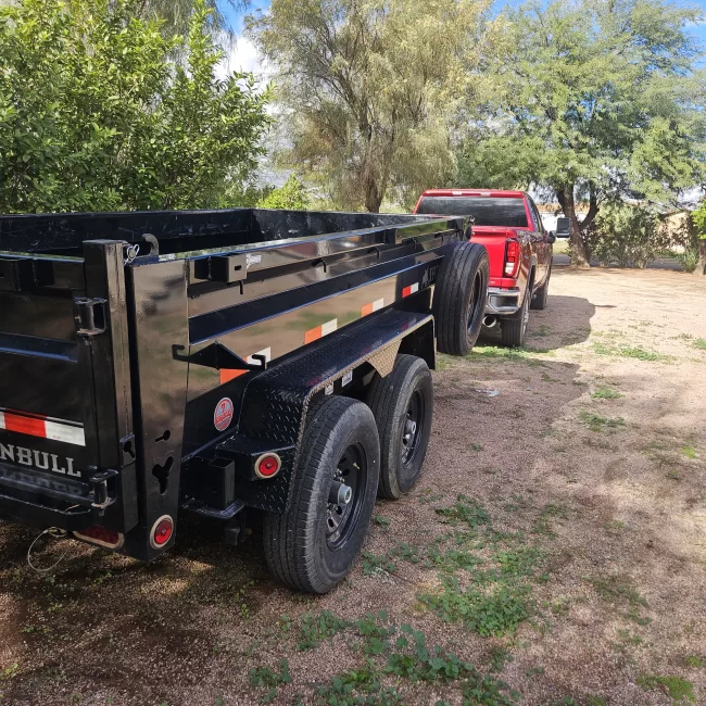 Ironbull 12ft 14k dump traile (Dump)