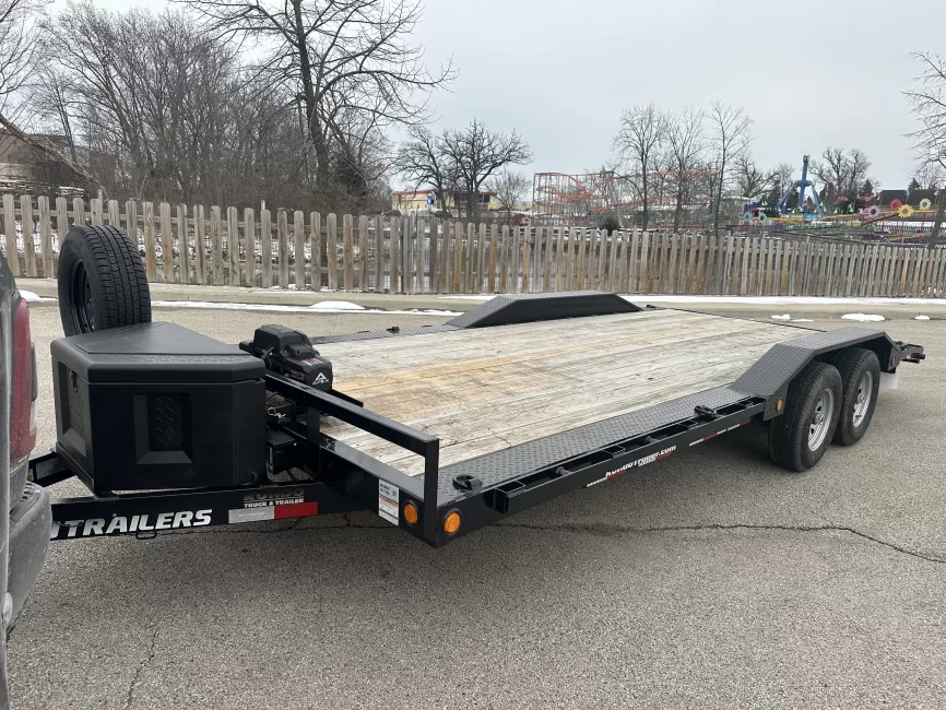 PJ Trailer B5 (Flat Deck) rental from Northern Illinois Trailer Rentals