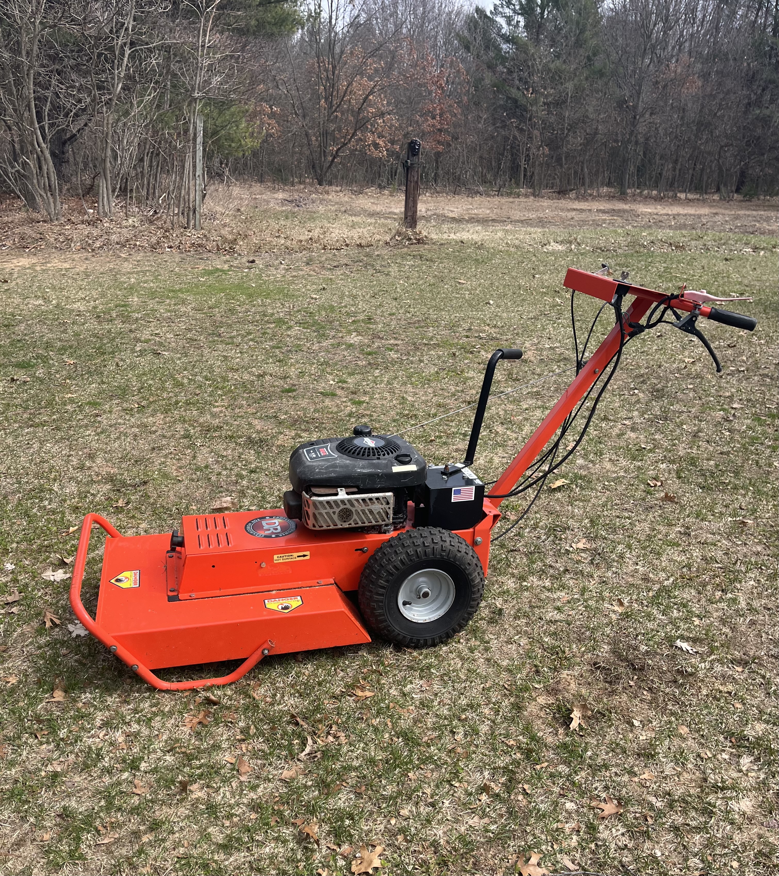 DR field mower Scout 22 rental in Muskegon , MI