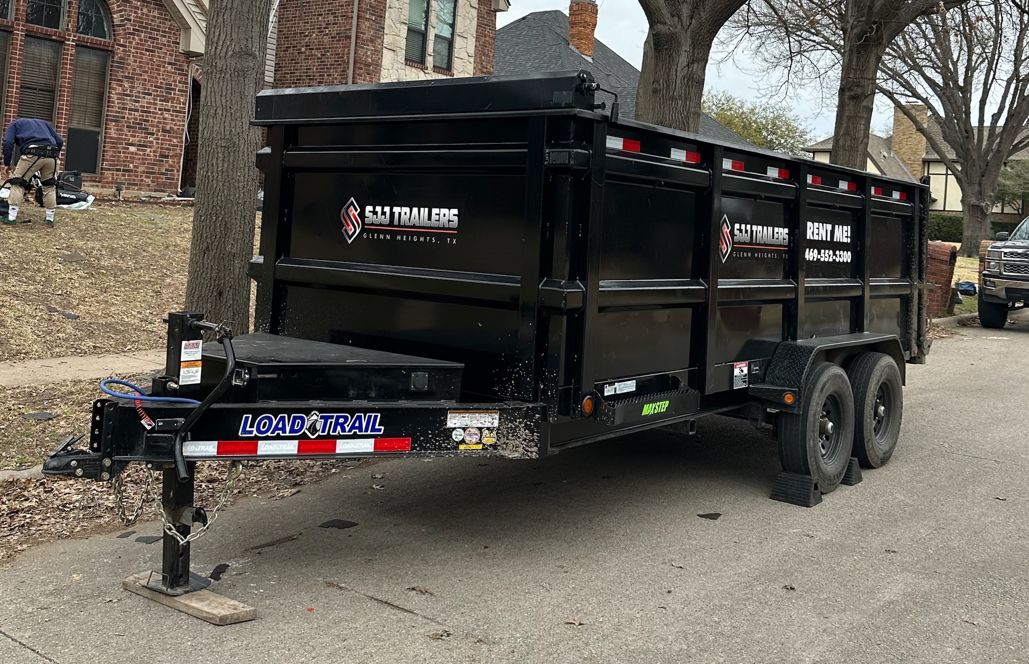 Load Trail  Dump rental