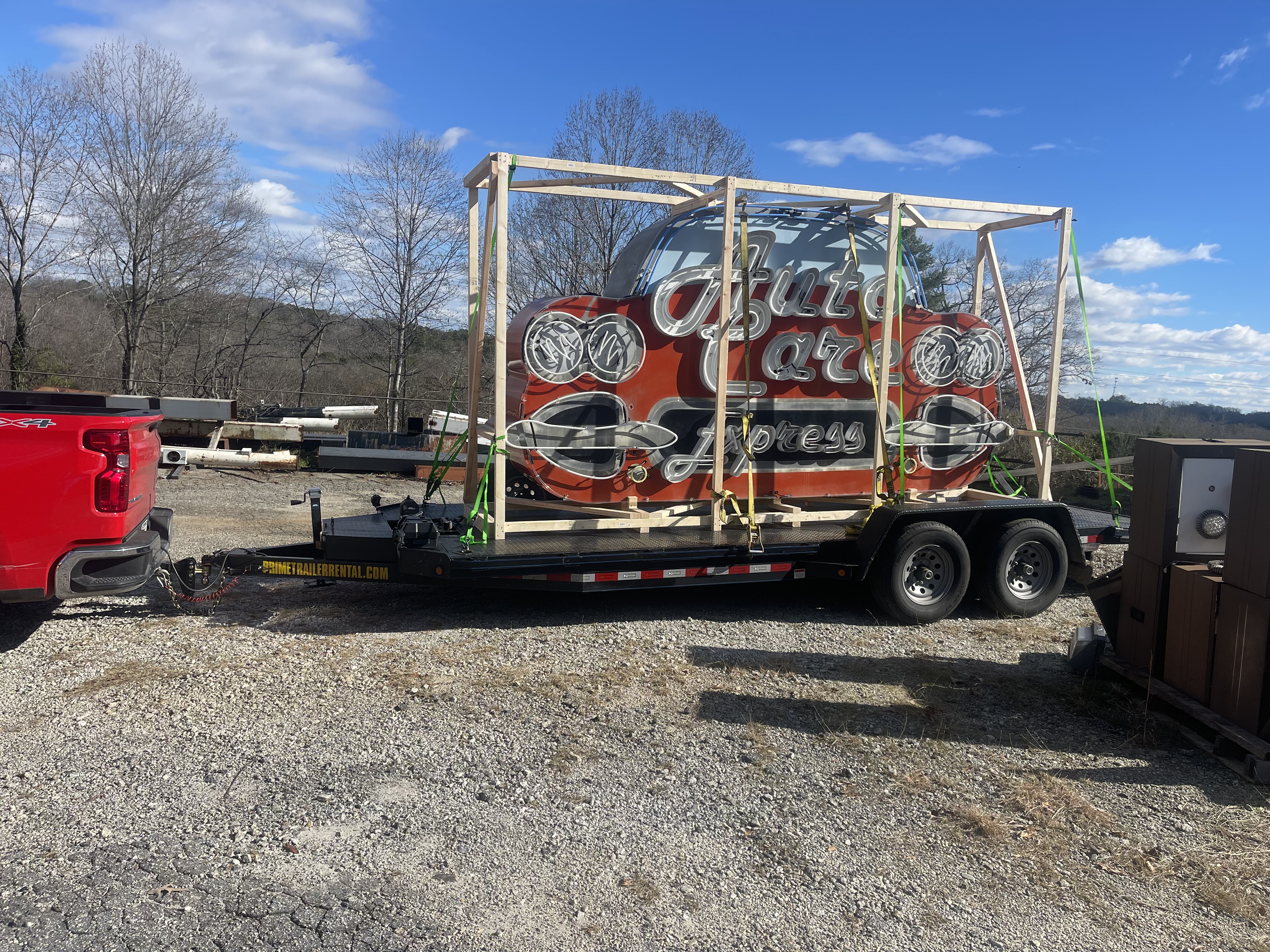 Kaufman #5 Deluxe Car Trailer (Car)