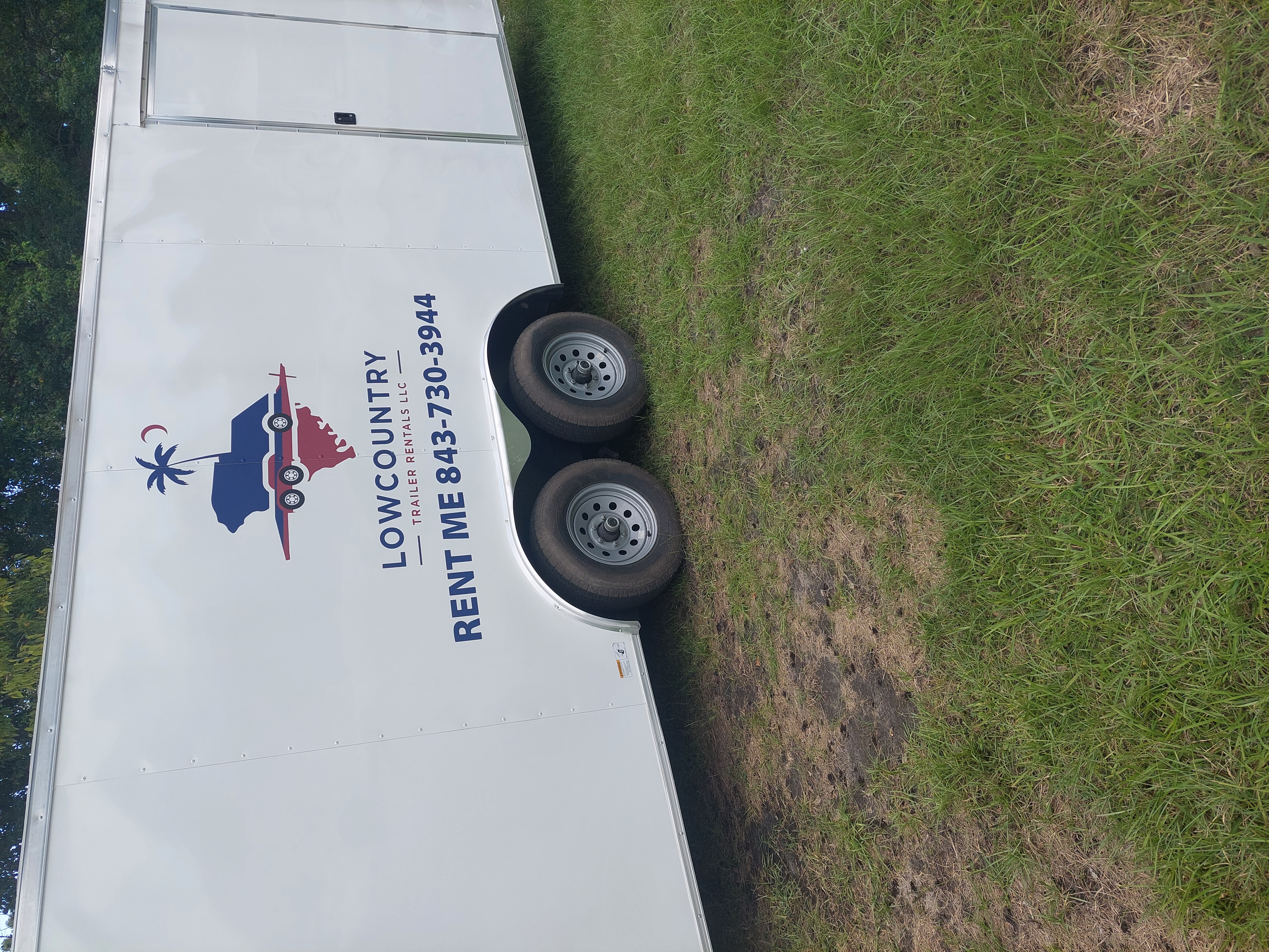 Quality Trailers  White bumper pull rental in Ladson, SC