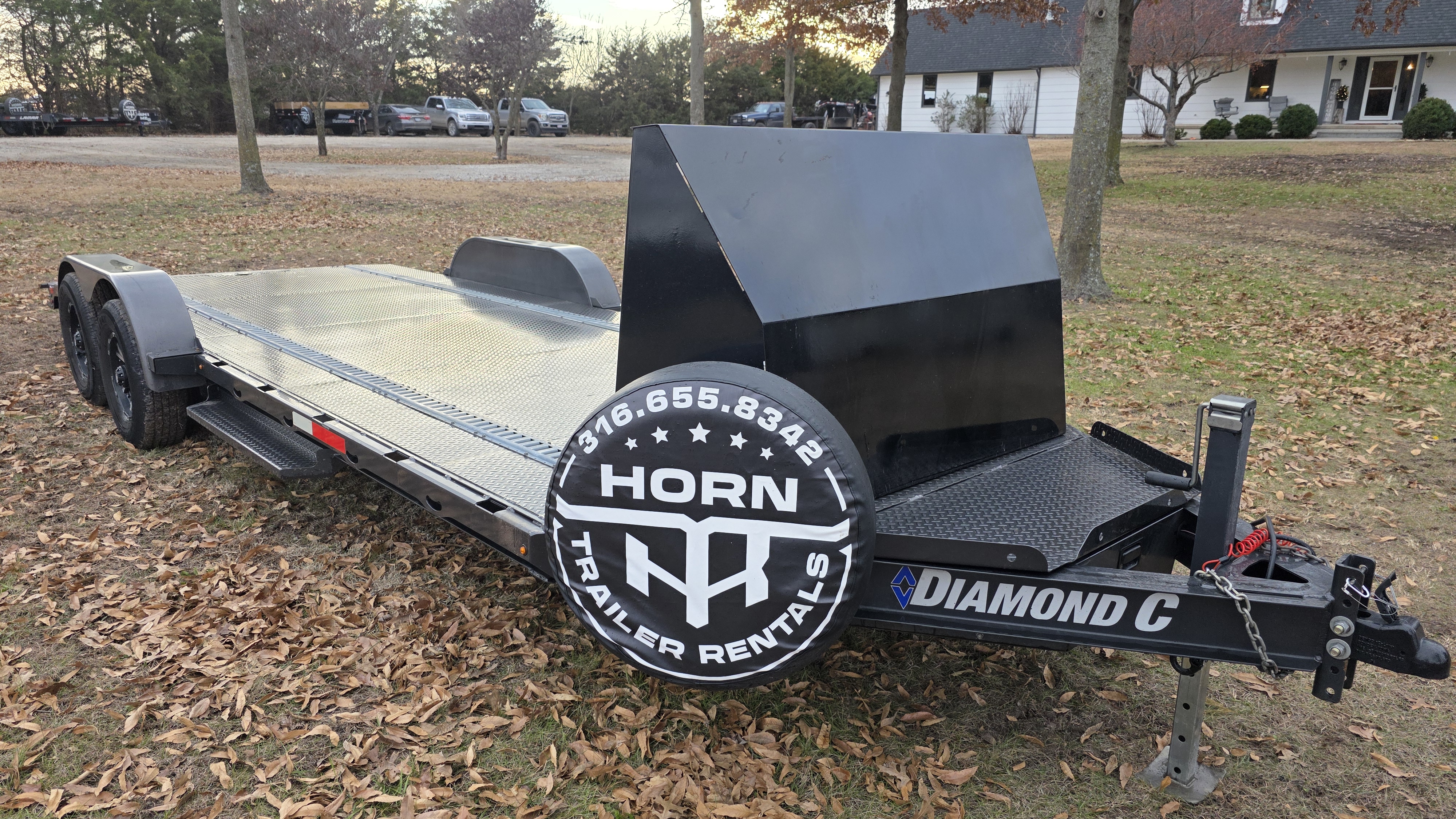 Diamond C 20’ E-Track Car Hauler (Car)