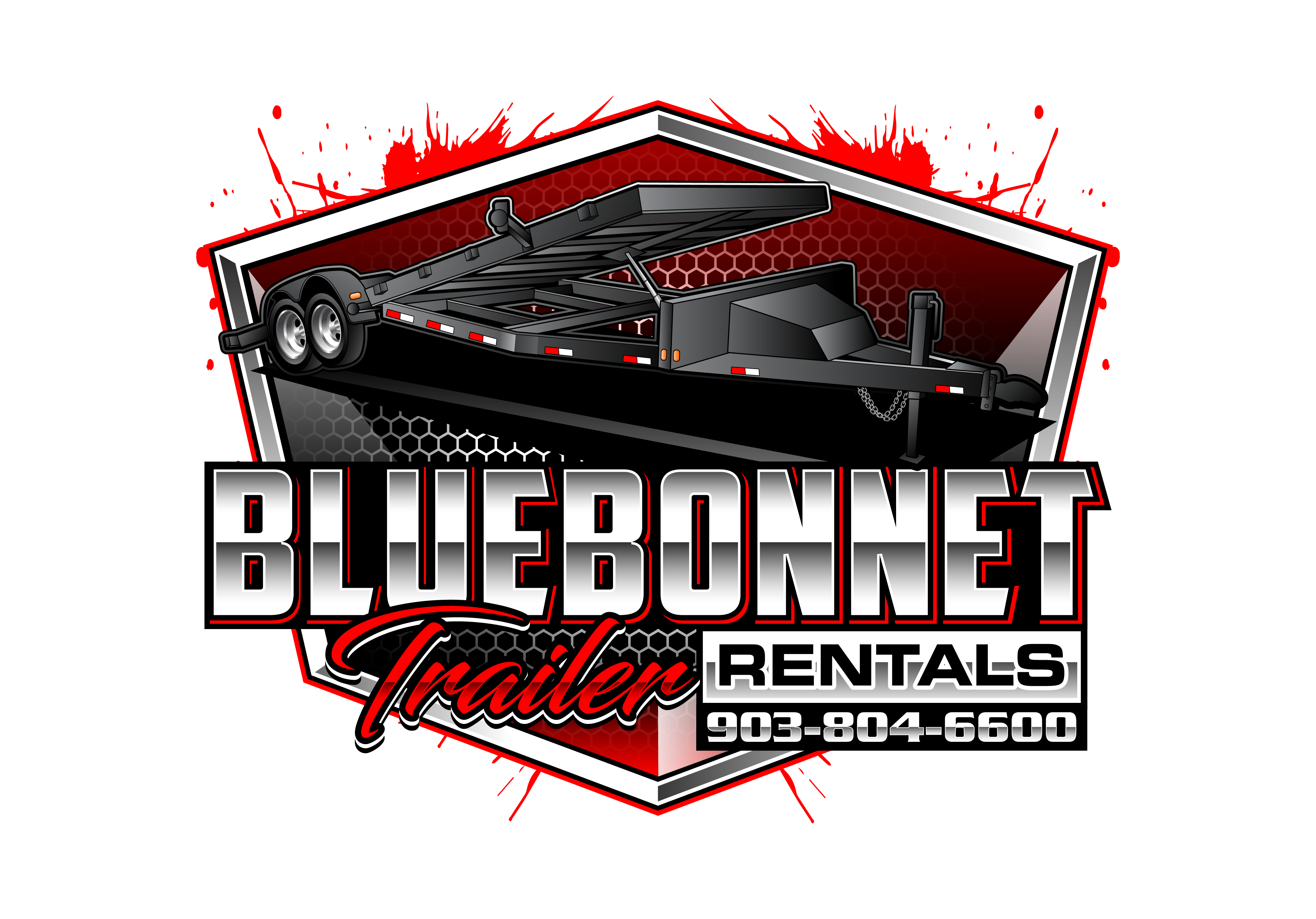 Bluebonnet Trailer Rentals Logo