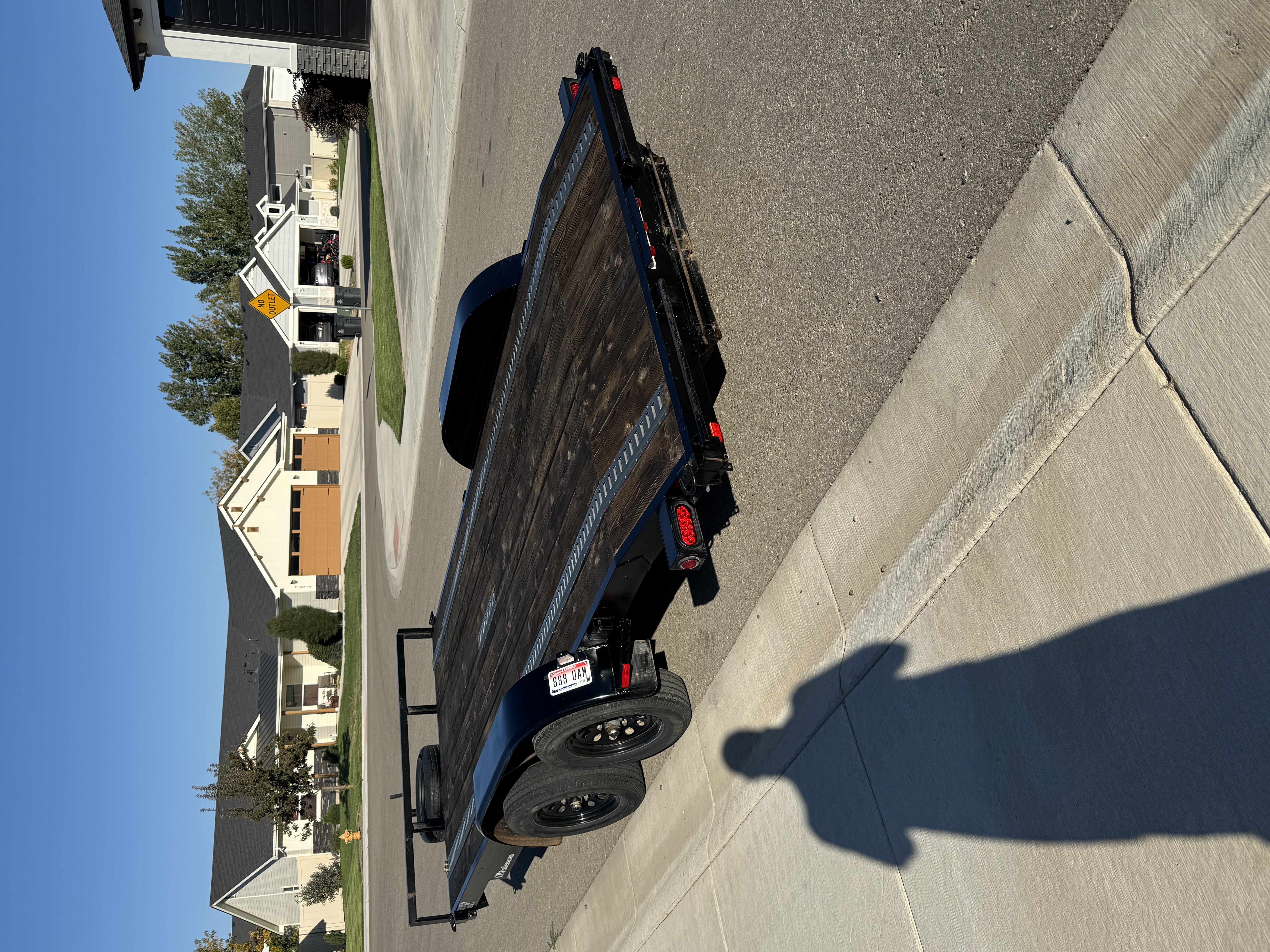 C and B 16 Foot Car hauler #11