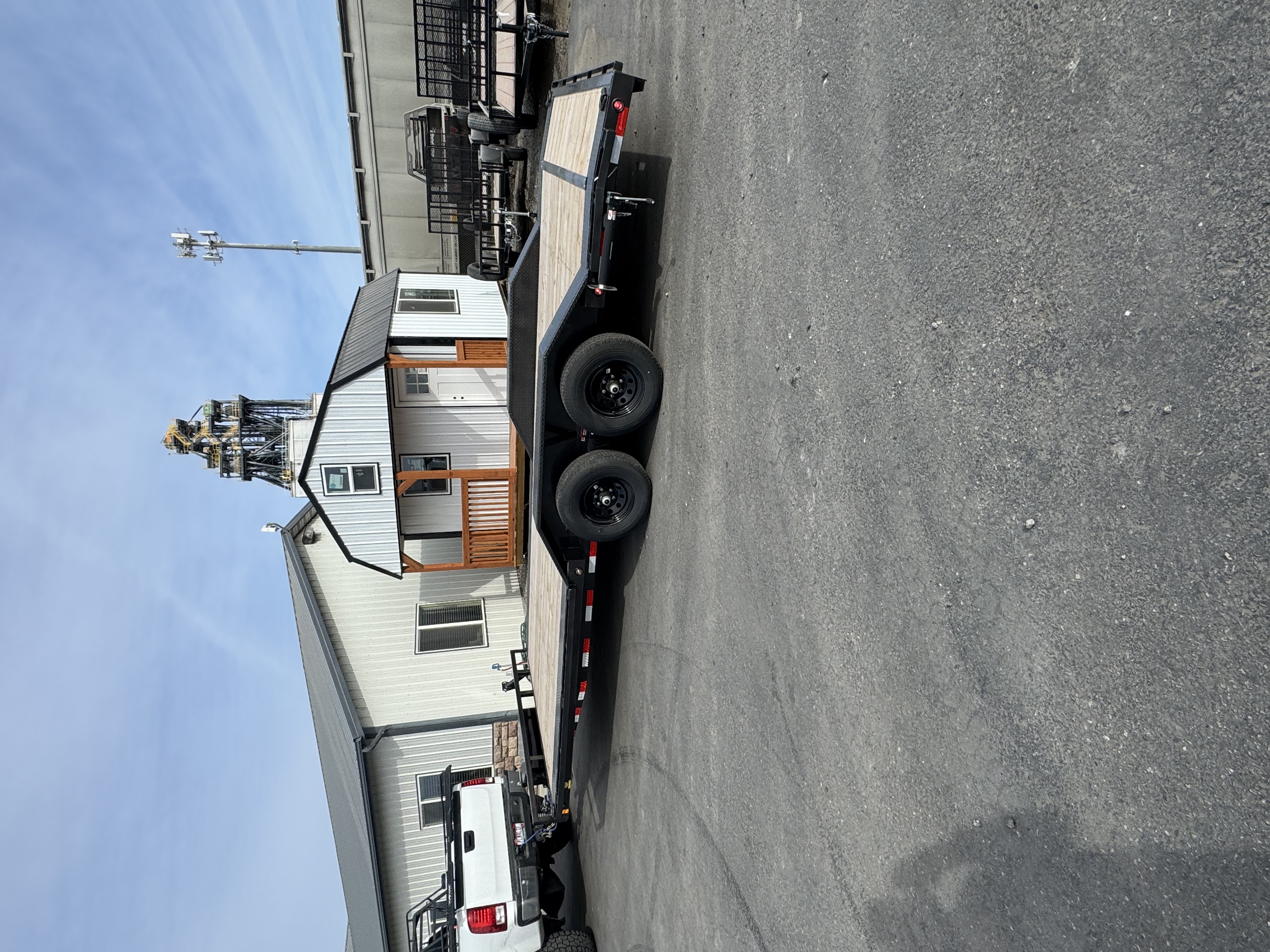 Load trail 20 foot car hauler