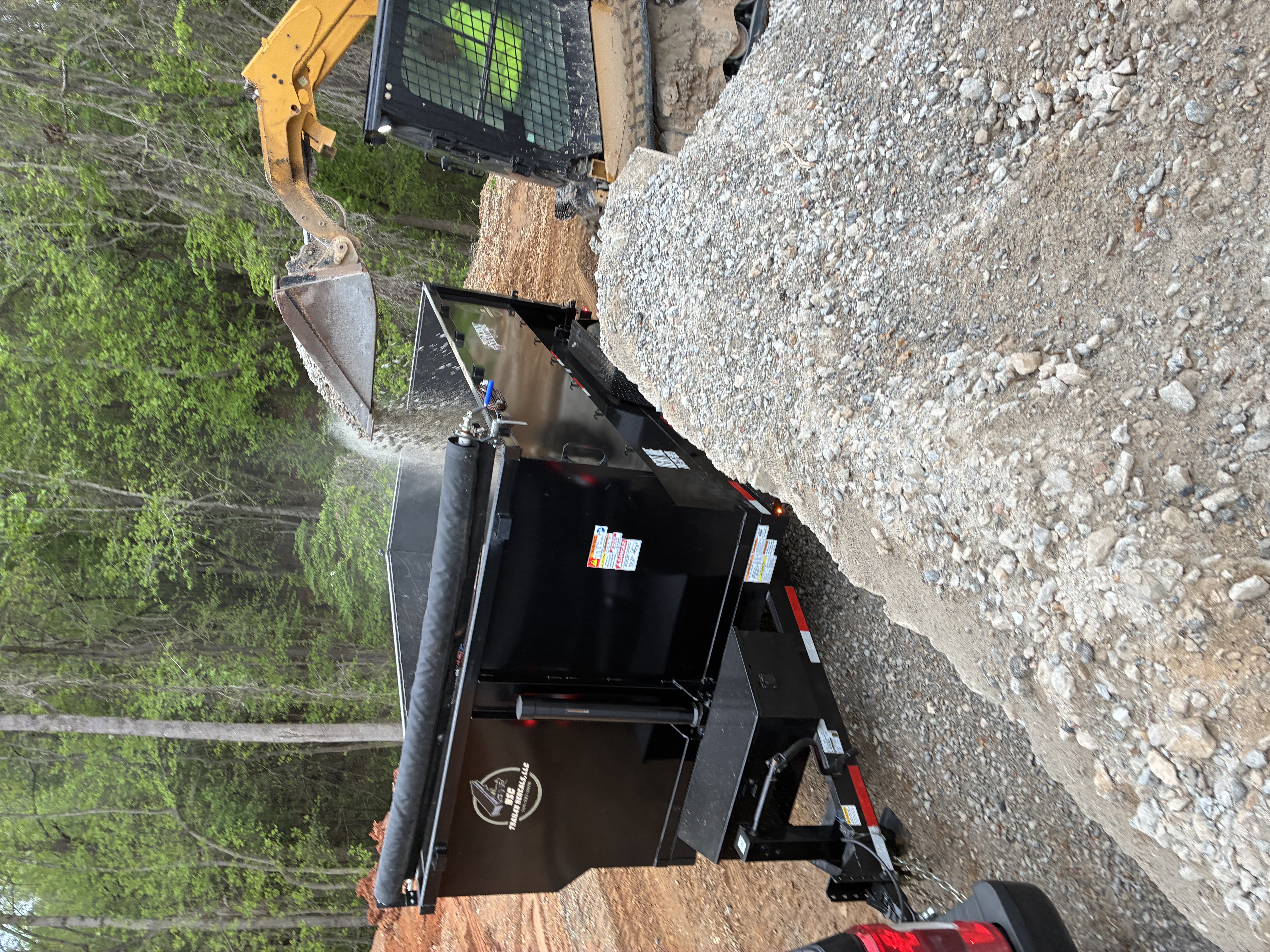 Texas Pride Bumper pull (Dump)