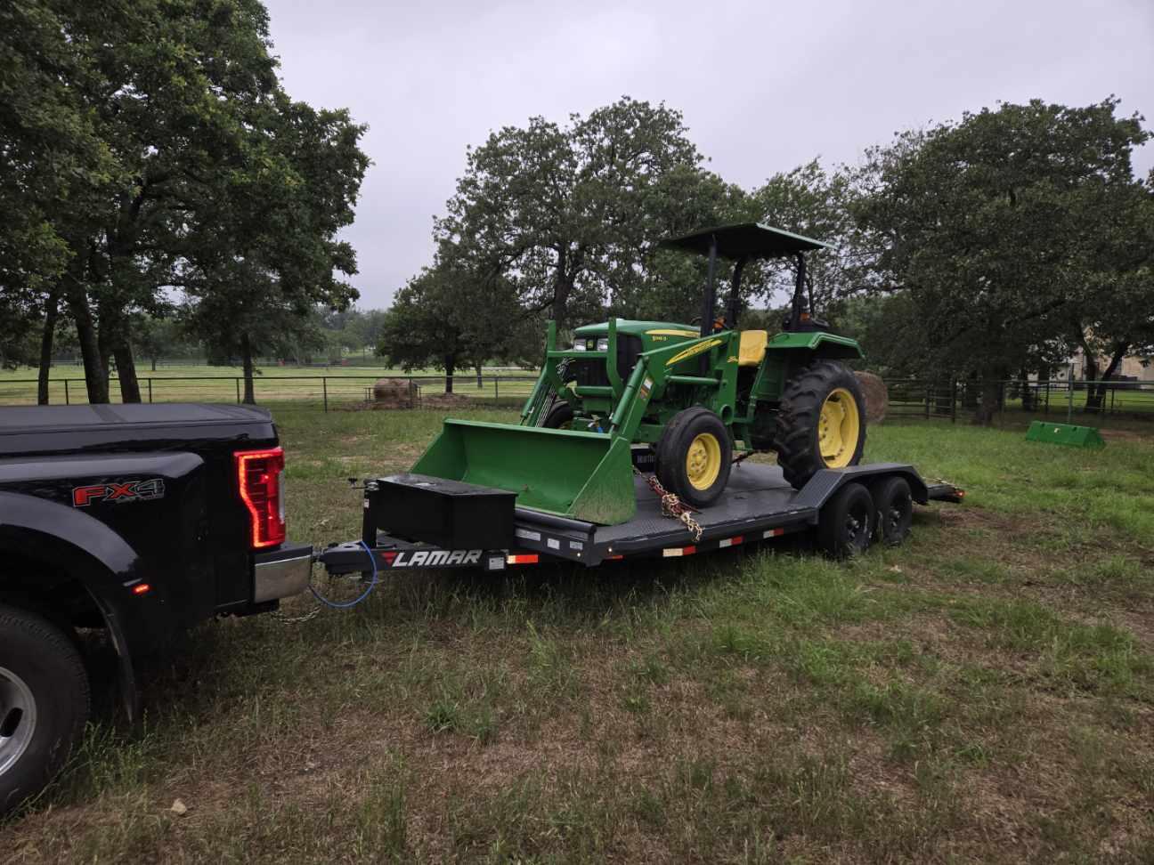 Lamar Super wide  Car hauler