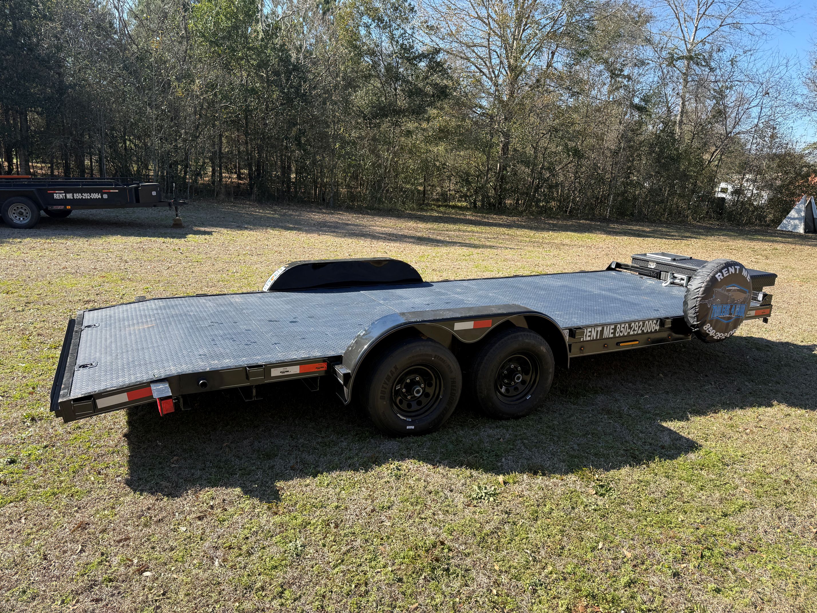 7x20 TA1CHS w/12K Winch Steel Deck 10K rental in Cantonment, FL